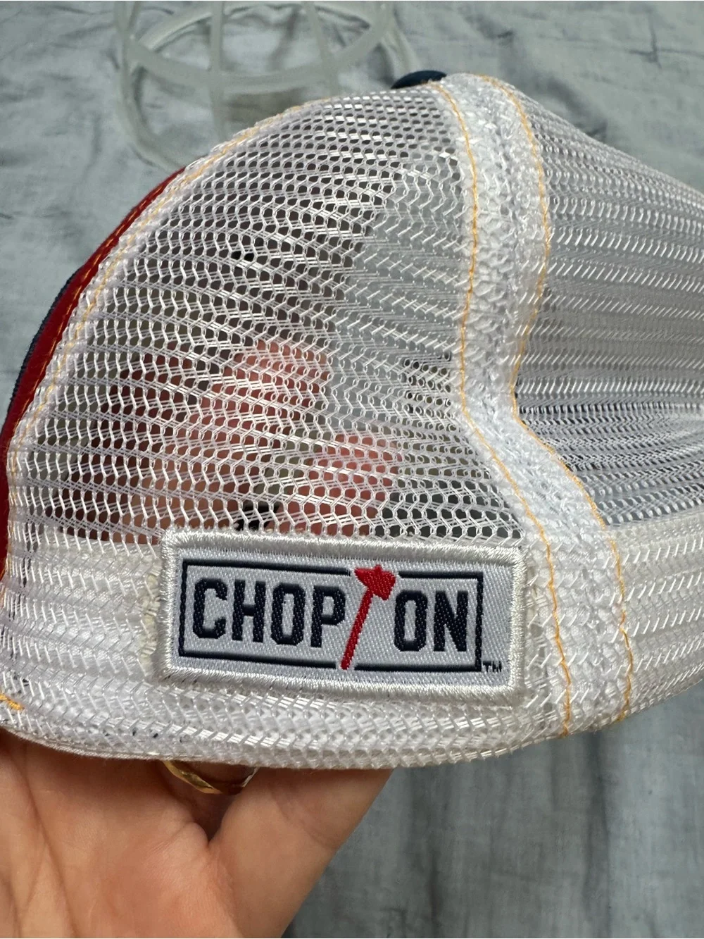 Atlanta Braves 1876 Throwback Trucker Hat - Chase Elliott x NAPA - Chop On Hat